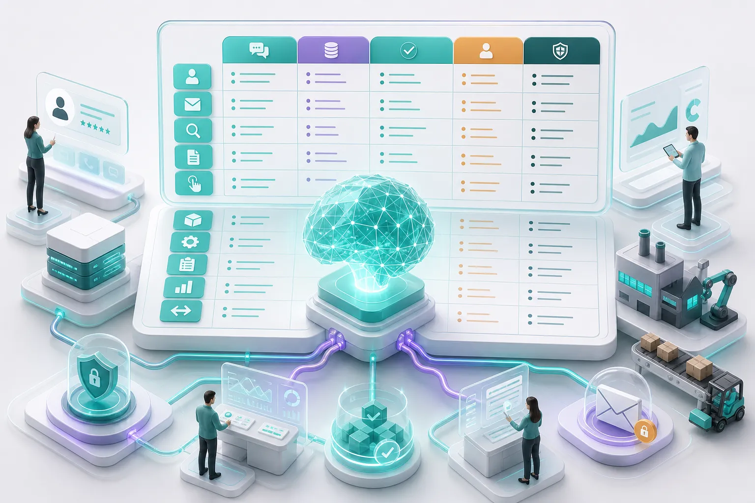 Интеграция ИИ с CRM и ERP: сценарии, данные и ограничения